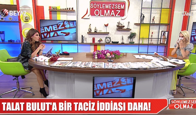 Talat Bulut'a üçüncü taciz suçlaması!