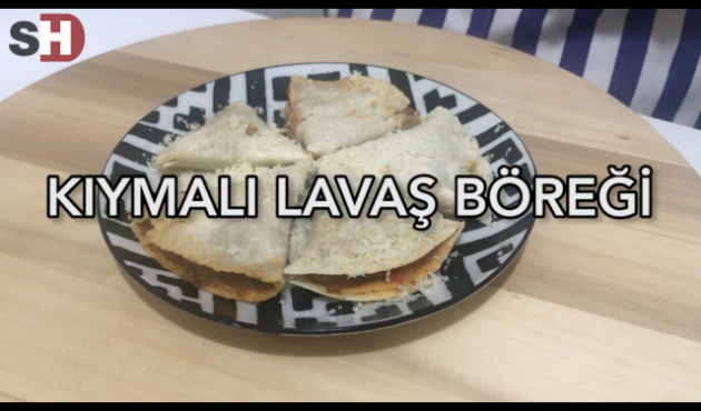 Kıymalı lavaş böreği tarifi...