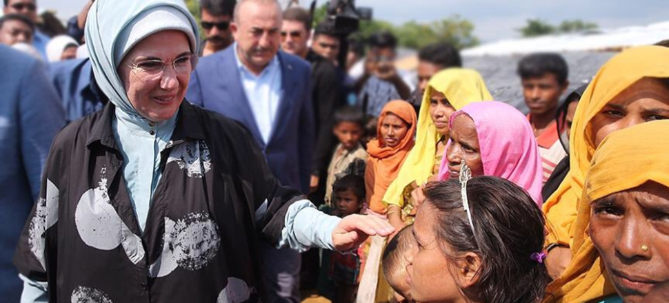 Emine Erdoğan’a 'insani yardım liderliği' ödülü...