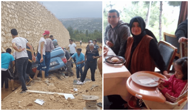 Eşi, kızı ve karnındaki bebeği ile birlikte öldü!
