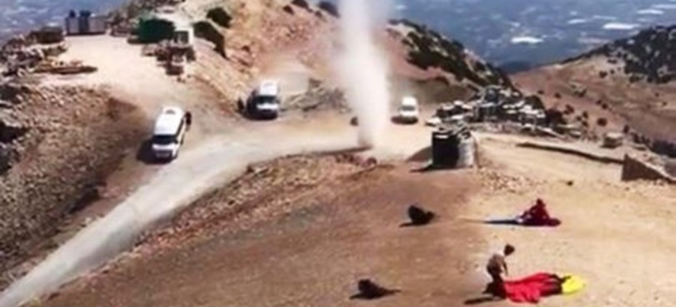 Fethiye'de hortum paniği!