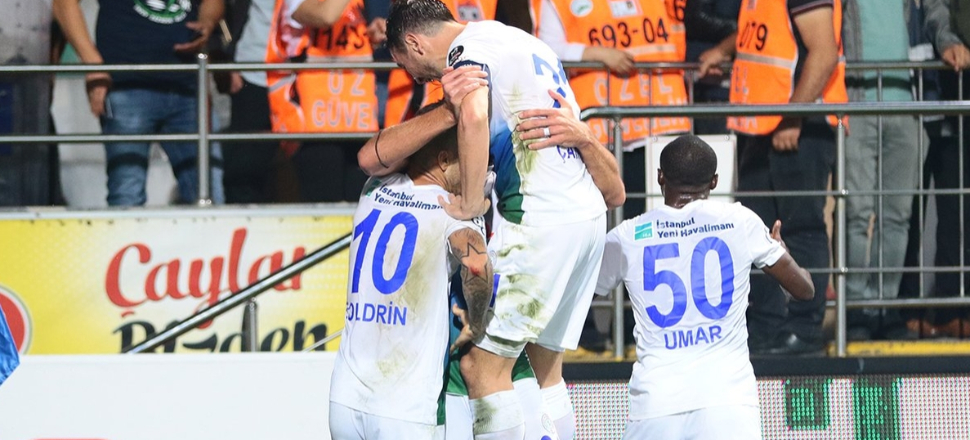 Fenerbahçe Rize'de bozguna uğradı!