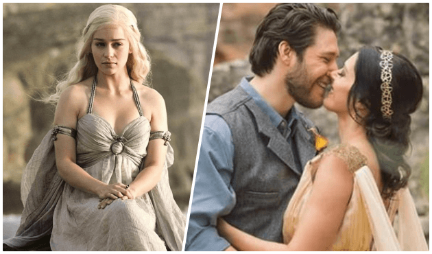 Ünlü model Prenses Targaryen gibi evlendi!