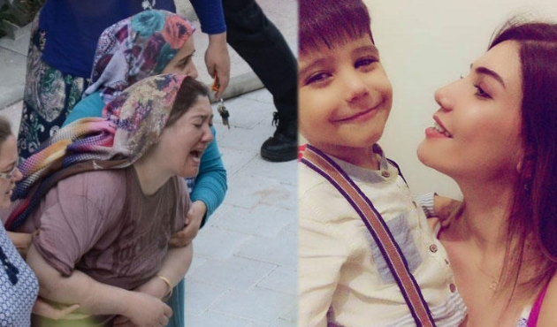 İkiz kardeşleri yangın ayırdı...