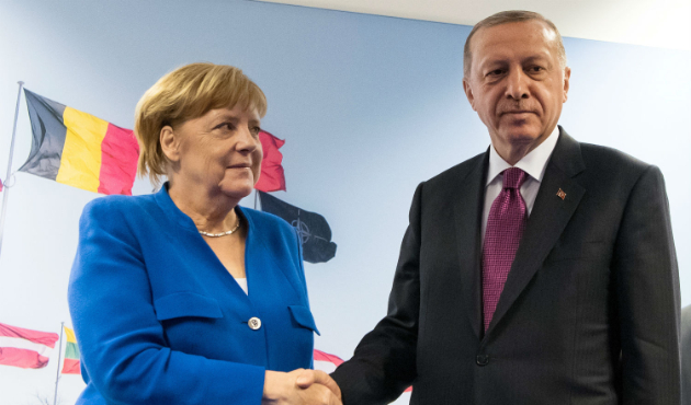 Merkel - Erdoğan görüşmesinde bir ilk gerçekleşti!
