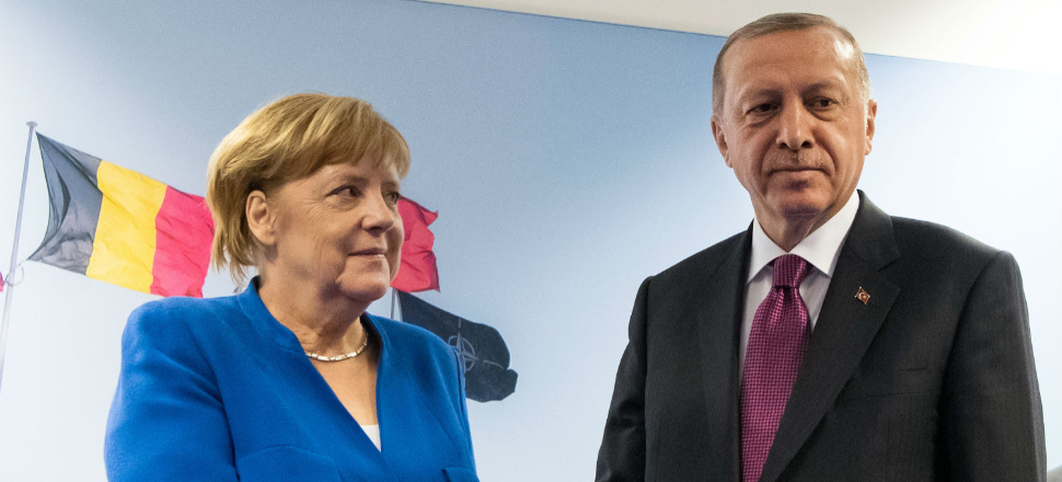Merkel - Erdoğan görüşmesinde bir ilk gerçekleşti!