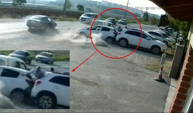 Okul müdürünün ölümle burun buruna geldiği an!