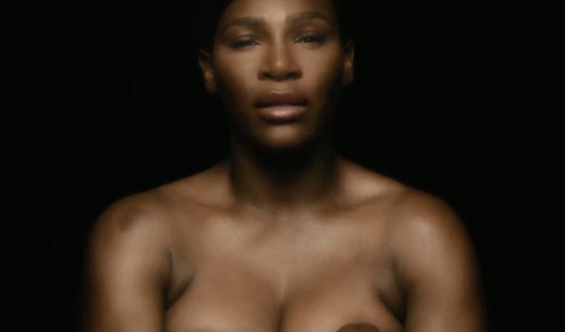 Serena Williams meme kanseri için soyundu!