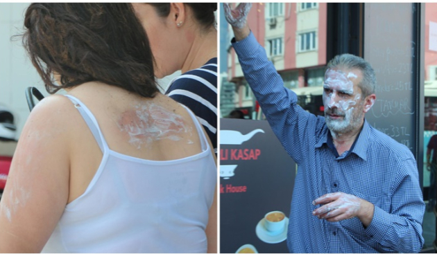Mutfak tavası patladı: 3 yaralı!