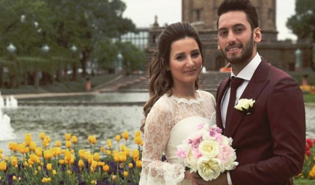 Hakan Çalhanoğlu'nun bebeğinin cinsiyeti belli oldu!