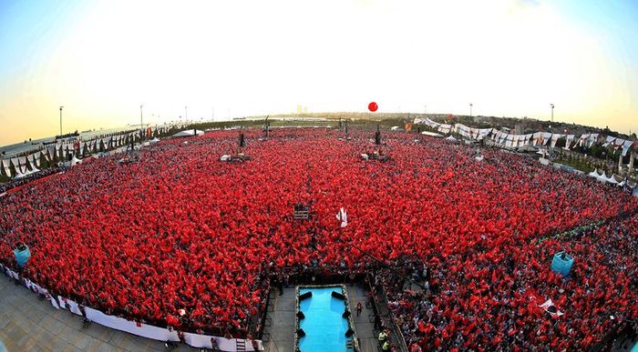 Yenikapı mitingini Pensilvanya da izleyecek...