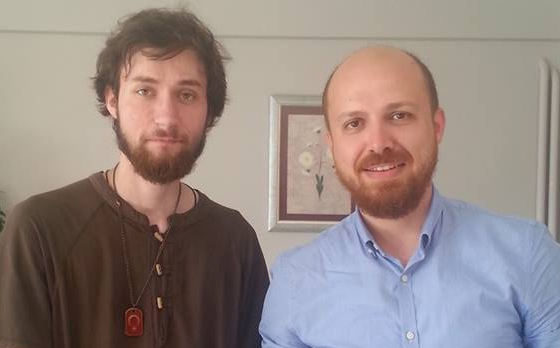 Bilal Erdoğan'dan şehidin oğluna başsağlığı ziyareti