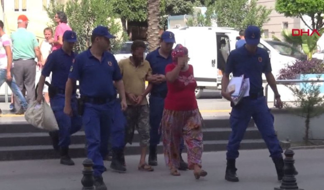 Hapisten doğum için çıktı eşiyle tekrar tutuklandı