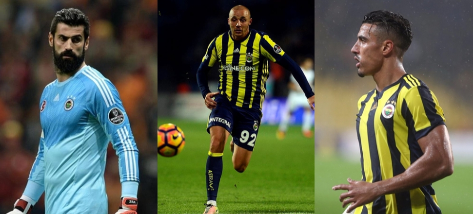 Volkan, Aatif ve Dirar kadro dışı bırakıldı...