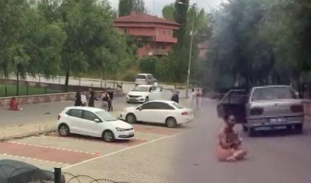 Yakılarak öldürülen kadının yeni görüntüleri ortaya çıktı!
