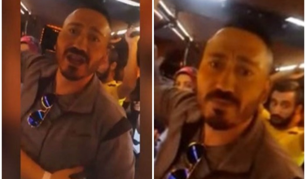 Dolmuşta genç kadına küfretmişti! O tacizci yakalandı