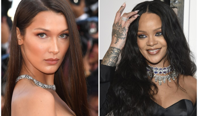 "Rihanna, Bella Hadid'e haddini bildirdi!"