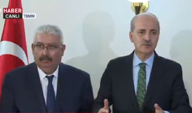 AK Parti-MHP ittifakı için heyetler görüştü!