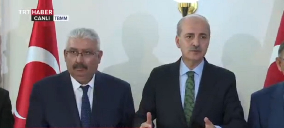 AK Parti-MHP ittifakı için heyetler görüştü!