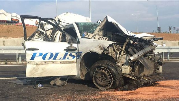Osmangazi Köprüsü’nde ilk ölümlü kaza: Bir polis şehit