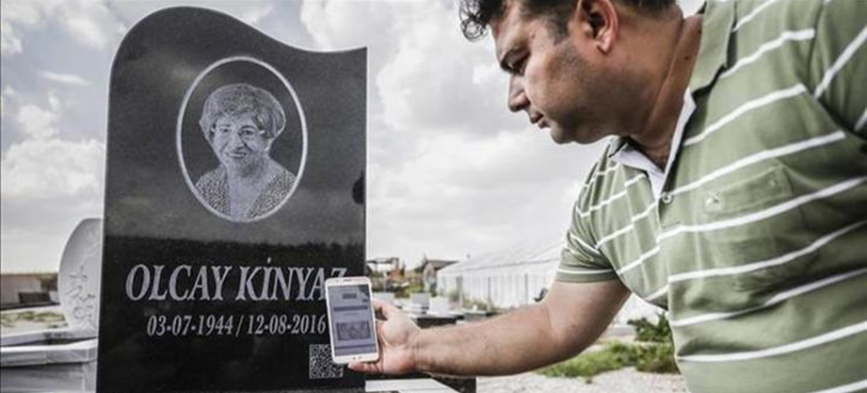 Mezar taşlarında karekod devrimi!