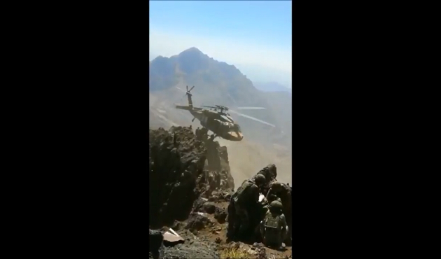 Skorsky pilotumuzdan akıl almaz tahliye...