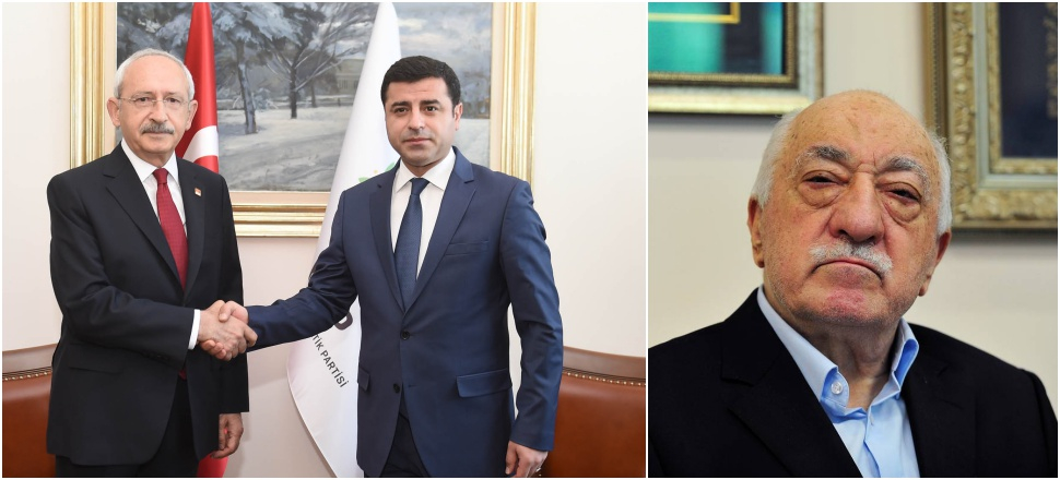 CHP-HDP ittifakına FETÖ desteği!