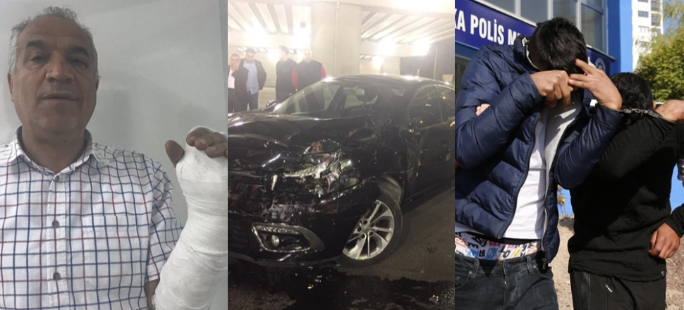 RTÜK üyesi Ersoy'a saldırıp kolunu kırdılar...