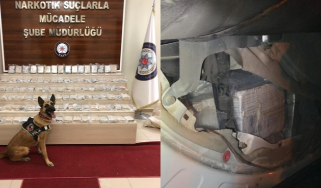 Van'da 52 kilo eroin ele geçirildi...