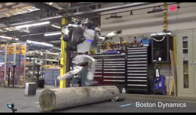 Boston Dynamics'in insansı robotu Atlas'tan inanılmaz performans!