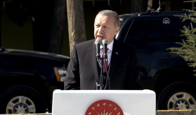 Erdoğan: Çok yakında Fırat'ın doğusundaki terör yuvalarını da darmadağın edeceğiz