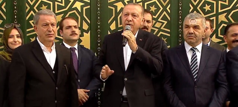 Erdoğan, Hulusi Akar Camii'nin açılışını yaptı!