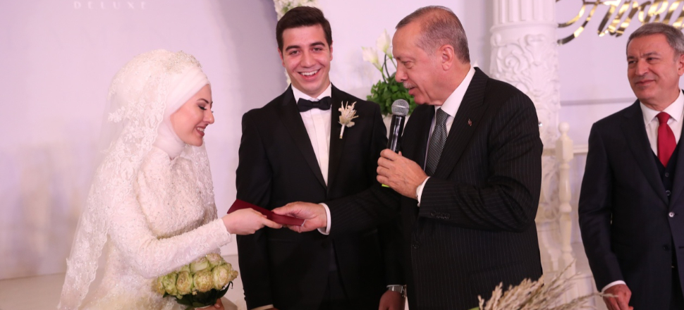 Nikah şahitleri Cumhurbaşkanı Erdoğan oldu!