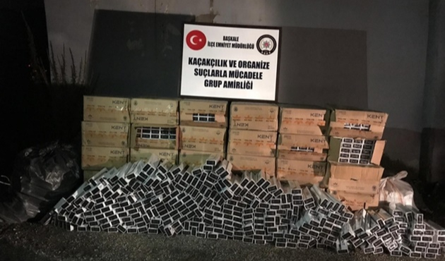 Arabasından tam 19 bin 850 paket çıktı!