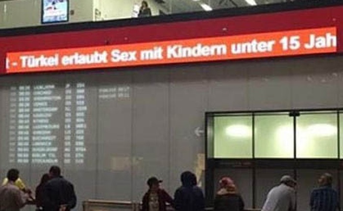 Aşağılıksınız! Viyana havaalanında küfür gibi Türkiye iftirası...