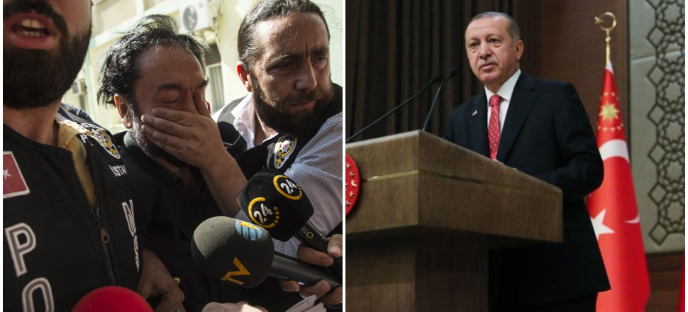 Erdoğan'dan Adnan Oktar'a "Şeytan'ın kulu" göndermesi