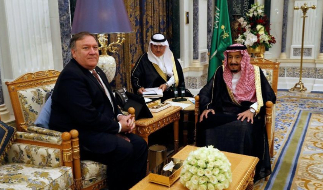 Pompeo Kaşıkçı'nın akibetini sormak için Riyad'da!