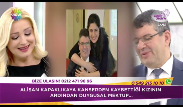 Alişan Kapaklıkaya'dan kızına duygusal mektup...