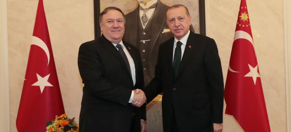 Cumhurbaşkanı Erdoğan, Pompeo ile görüştü!