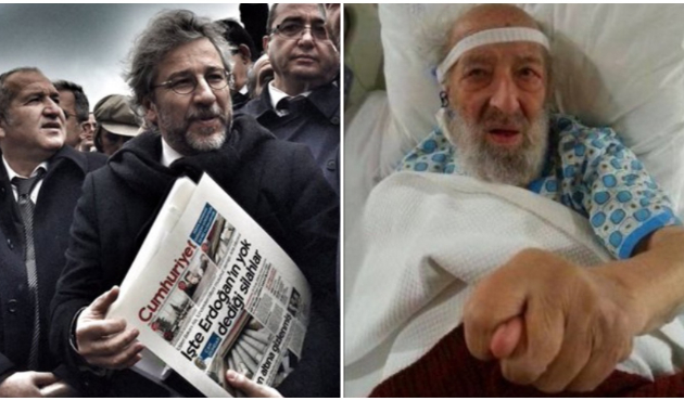 Ara Güler'in, Can Dündar'a vedası da işte böyle oldu...