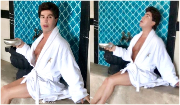 Diva'nın başlattığı bornoz akımına uymayan kalmadı