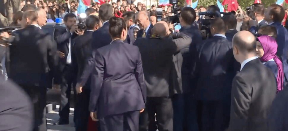 Cumhurbaşkanı Gagauz'da coşkuyla karşılandı!