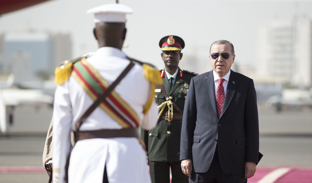 Cumhurbaşkanı Erdoğan Sudan'da...