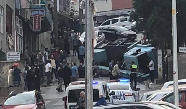 Trabzon'da korku dolu anlar!