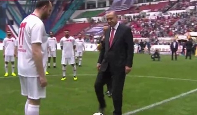 Başlama vuruşunu Cumhurbaşkanı Erdoğan yaptı!