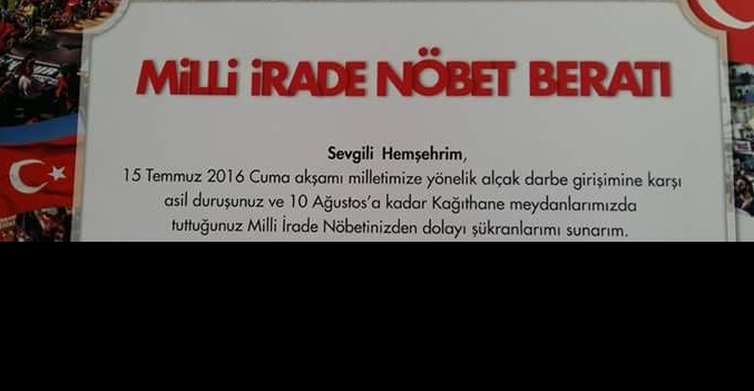 Milli İrade Nöbeti fırsatçılığına büyük tepki var!
