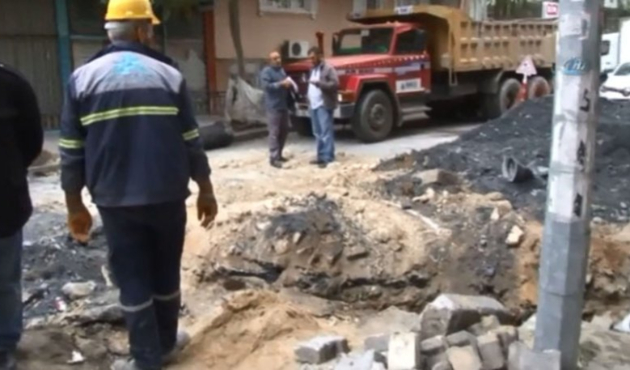Altyapı kazısı sırasında çocuk kafatası bulundu!