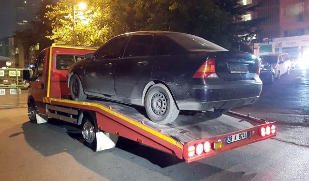 Konsolosluktaki o araç geri getirildi...