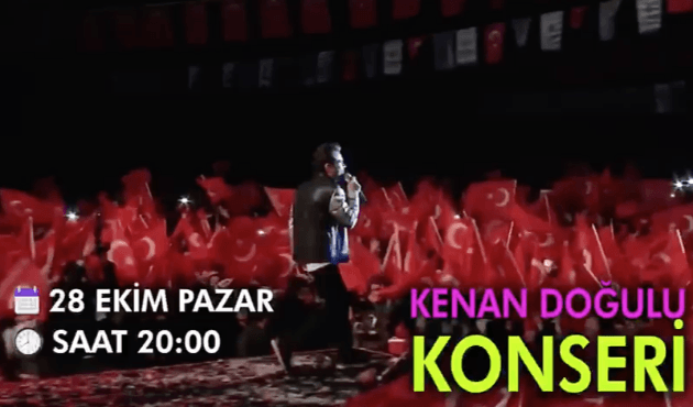 Şişli 29 Ekim’i Kenan Doğulu ile kutlayacak!
