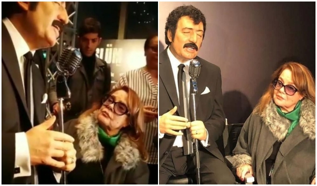 Müslüm Gürses'i gören Muhterem Nur gözyaşlarını tutamadı!